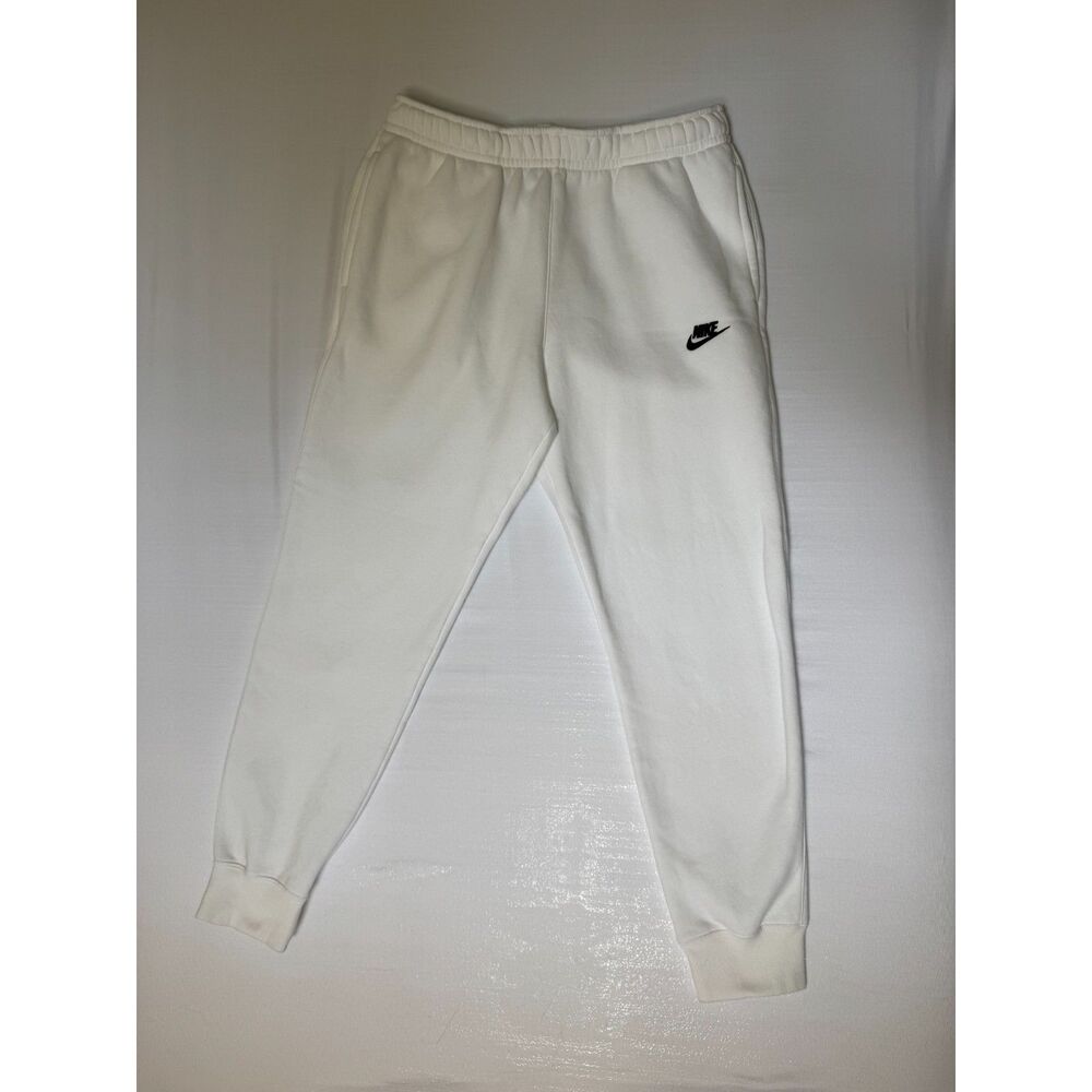 Nike White Jogger Sweatpants | Like New | Size Large